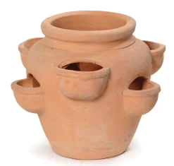 Aardewerk|ohgreen Aardbeienpot