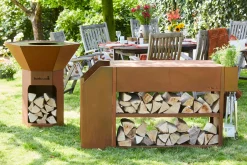Bbq|ohgreen Adapter voor Nestor corten staal