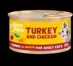 Kat Voeding|ohgreen Adult kalkoen&kip in saus 85g