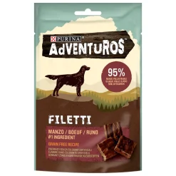 Werelddierendag|Hond Voeding|ohgreen Adventuros filetti rund 70g