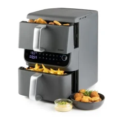 Keukentoestellen|ohgreen Airfryer double fry zone verticaal 3,5+6,5l