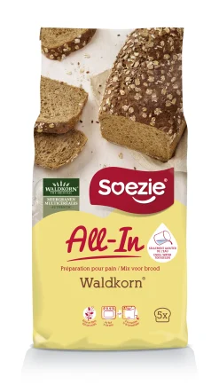 Voeding|ohgreen All-in-mix voor Waldkorn® Authentic bruin meergranenbrood