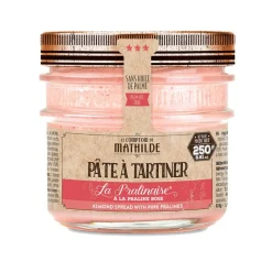 Voeding|ohgreen Amandelpasta met roze pralines
