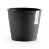 Kunststof|Ecocheques|ohgreen Amsterdam 20cm donkergrijs met waterreservoir