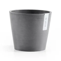 Kunststof|Ecocheques|ohgreen Amsterdam 20cm grijs met waterreservoir