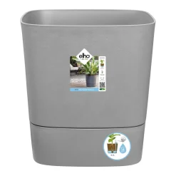 Kunststof|Ecocheques|ohgreen AQUA CARE VIERKANT 38CM LICHT BETON
