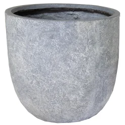 Aardewerk|ohgreen Arizona egg pot grijs d32h31