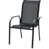 Tuinmeubelen|ohgreen Armstoel Blacksun aluminium en textileen