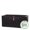 Kunststof|Ecocheques|ohgreen Bak rechthoek rib 73x39x32 zwt