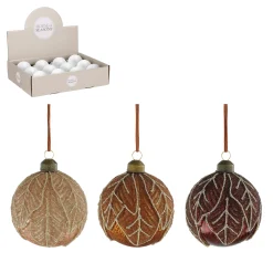 Kerstballen|Thema Luxury|ohgreen Bal glas d8cm