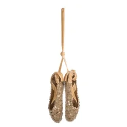 Kerstornamenten|ohgreen Balletschoentjes ornament met strik