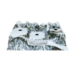 Lemax Kerstdorpen|ohgreen Basis dolomieten 78x38cm