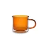 Servies|ohgreen Beker 27cl dubbelw amber set/2