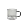 Servies|ohgreen Beker 27cl dubbelw grijs set/2
