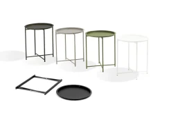 Tuinmeubelen|ohgreen Bijzettafel Nora olijfgroen