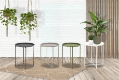 Tuinmeubelen|ohgreen Bijzettafel Nora zwart
