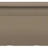 Kunststof|Ecocheques|ohgreen Bloembak relax 80cm taupe