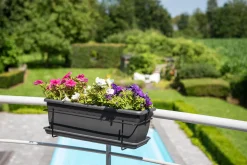 Kunststof|Ecocheques|ohgreen Bloembak relax 50x20h16 antraciet