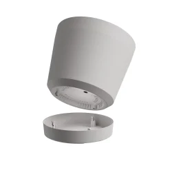 Kunststof|Ecocheques|ohgreen Bloempot Orione 24cm wolkwit