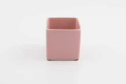 Potten En Vazen|ohgreen BLOEMPOT VIERKANT BASIC MINI Ø 7CM MAT ROZE