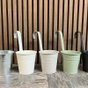 Metaal|ohgreen Bloempot zink met haak 5 kleuren