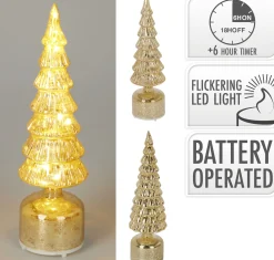 Deco Verlichting Binnen|ohgreen Boom glas led 36cm