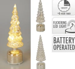 Deco Verlichting Binnen|ohgreen Boom glas led 36cm