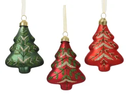 Thema Classic|Kerstornamenten|ohgreen Boom glas takken en glitters