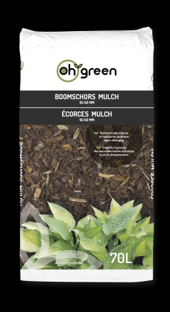 Maak Je Tuin Lenteklaar|Bodemverbetering|ohgreen Boomschorsmulch 10/40 70l