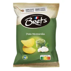 Voeding|ohgreen Brets chips met pesto mozzarella smaak