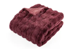 Cosy Corner|ohgreen Bubble konijnenbont throw - applebutter