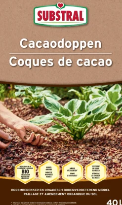 Bodemverbetering|Ecocheques|ohgreen Cacaodoppen 40l
