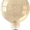 Verlichting|Ecocheques|ohgreen calex led lamp megaglobe goud E27 3w 250 lumen dimbaar