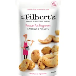 Voeding|ohgreen Cashewnoten en pinda's met peruaanse roze peper 100g