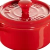 Koken|ohgreen Ceramic by Staub Cocotte , rond 10 cm - kers