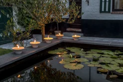 Geuren|ohgreen Citronellakaars in witte schaal - Lemon Breeze