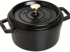 Koken|ohgreen Cocotte rond 20 cm zwart