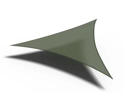 Schaduwdoeken|ohgreen Coolfit schaduwdoek driehoek, 500x500x500cm, olijf