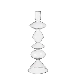 Sfeermakers|ohgreen Costa kandelaar glas - h25,5xd9cm