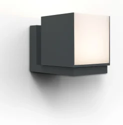 Verlichting|Ecocheques|ohgreen Cuba wandlamp donkergrijs led 12.2w