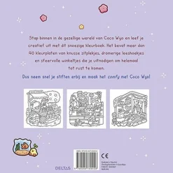 Boeken|ohgreen Cute & comfy kleurboek coco wyo