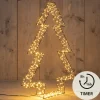 Deco Verlichting Buiten|ohgreen 3d boom metaal zwart 56cm/ 540 led