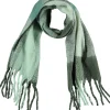 Andere|ohgreen Dames sjaal geruit khaki