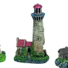Deco|ohgreen Decoratie vuurtoren met huis