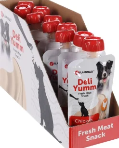 Hond Voeding|ohgreen Deli yumm fresh meat snack chicken 90gr