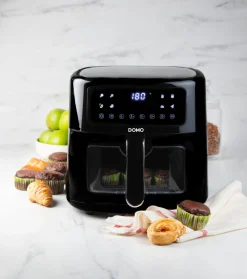 Keukentoestellen|ohgreen Deli-fryer met kijkvenster 6l 1500w