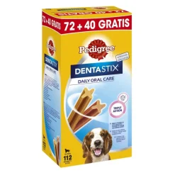 Hond Voeding|ohgreen Dentastix Medium 72 + 40 gratis