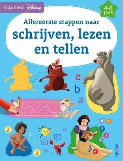 Boeken|ohgreen Disney - allereerste stappen naar schrijven, lezen en tellen 4-5 jaar