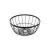 Servies|ohgreen Draadmand 25xH13cm zwart Cluster