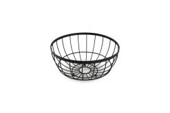 Servies|ohgreen Draadmand 25xH13cm zwart Cluster